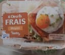 6 œufs frais