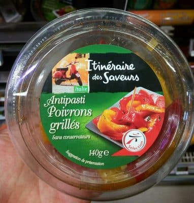 Antipasti Poivrons grillés