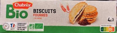 Goûter fourré cacao rond BIO