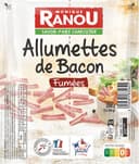 Allumettes de bacon fumées
