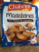 Madeleines torsadées aux pépites de chocolat