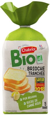 Brioche tranchée BIO