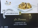 Chapon et sa sauce forestiere