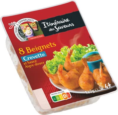 BEIGNETS DE CREVETTES 160g