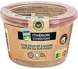 Festif 2025 - foie gras de canard entier igp sud-ouest - bocal weck - 270g