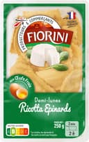 Demi-lunes ricotta épinards