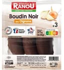 BOUDIN NOIR OIGNONS 3x125g 375g Massif TRAD