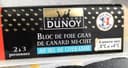 Bloc de foie gras de canard mi cuit