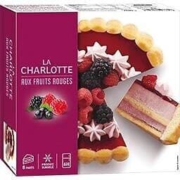 Charlotte fruit rouge 700g surgele