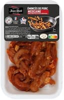 Emincés de porc marinés à la mexicaine