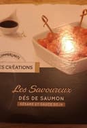 Dés de saumon sésame Sauce soja- 90g