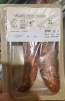 Saucisses fumées