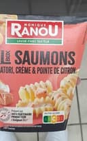 Box XL saumon pointe citron