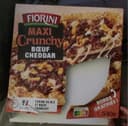 Crunchy pizzas boeuf Cheddar - 530g