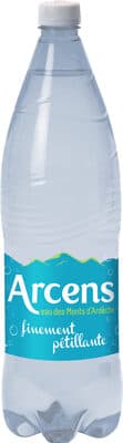 ARCENS 1.25L Eau Minérale Naturelle Finement Pétillante
