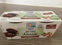 Dessert 100% végétal à l'amende au chocolat
