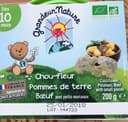 Chou-fleur Pommes de terre Bœuf avec petits morceaux