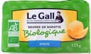 Beurre de baratte biologique doux