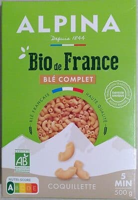 Coquillette blé complet