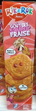 Mon goûter carré goût fraise