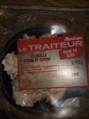 Coquille crabe et surimi