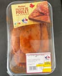 Filets de poulet au paprika