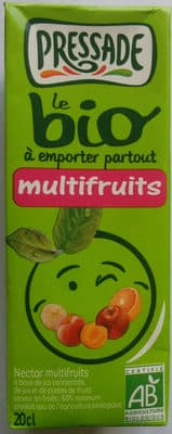 Le bio à emporter partout - Nectar multifruits