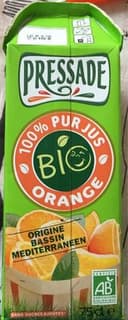 Jus d'orange 100% pur jus bio