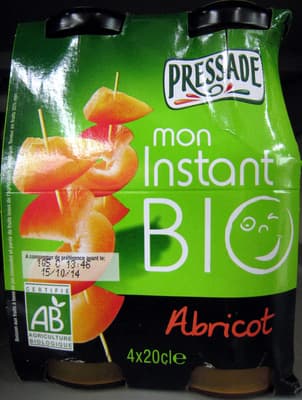 Mon instant Bio Abricot