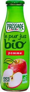 Le pur jus bio pomme