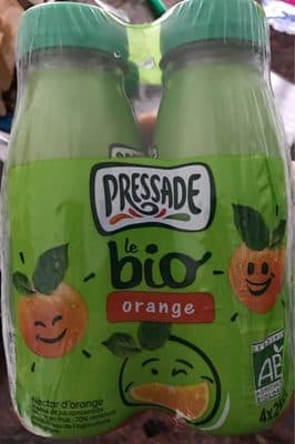 Jus D Orange Bio -lot De 4 Bouteilles De 25CL