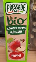 Jus de pomme sans sucre ajoutés