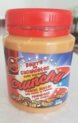 Beurre de cacahuètes crunchy