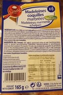 Madeleines coquilles marbrées