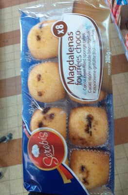 12 Paquets De Magdalenas Fourrées Chocolat x 8