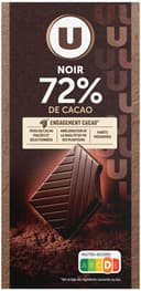 Chocolat noir 72 % de cacao