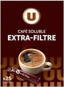 Café soluble extra filtre lyophilisé sticks - x25 - 50g