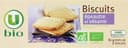 Biscuits bio épeautre et sésames paquet de 150g