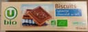  Biscuit Tablette Chocolat au Lait bio