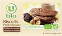 Biscuits petit déjeuner pépites chocolat et noisettes bio paquet de200g