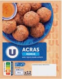 Acras de morue + sauce aigre douce