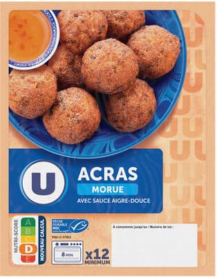 Acras de morue + sauce aigre douce