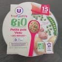 tout petits bio petits pois veau avec morceaux dès 15 mois