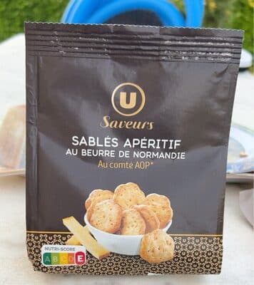 Biscuits sablés apértifs pur beurre au comté AOP 100g