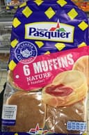 6 Muffins nature à toaster