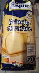 Brioche tranchée