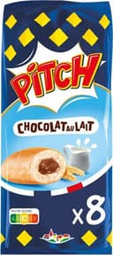 Pitch pépites de chocolat au lait