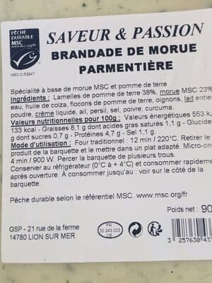 Brandade de morue
