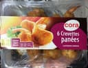 6 Crevettes Panées