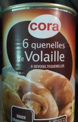 6 quenelles de Volaille